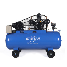 Factory supplier 150 liter 3 cylinder large piston italy belt driven industrial air compressor with wheel